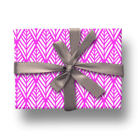 Afrocentric Berry Summer Gift Wrap (Pink) - Home Sweet Soul