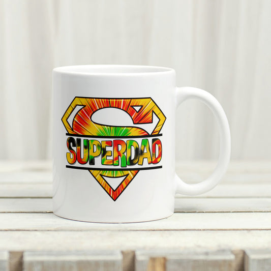 Afrocentric Superdad Mug – 11oz Ceramic
