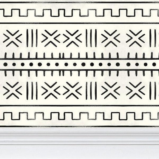 Tribal Wallpaper (Mono) - Home Sweet Soul