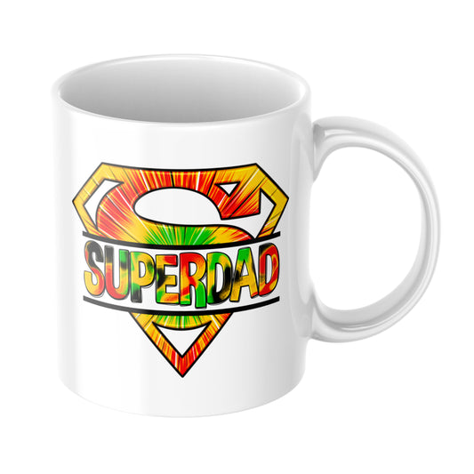 Afrocentric Superdad Mug – 11oz Ceramic