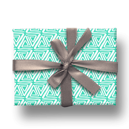 Afrocentric Berry Summer Gift Wrap Set of Two (Teal) - Home Sweet Soul