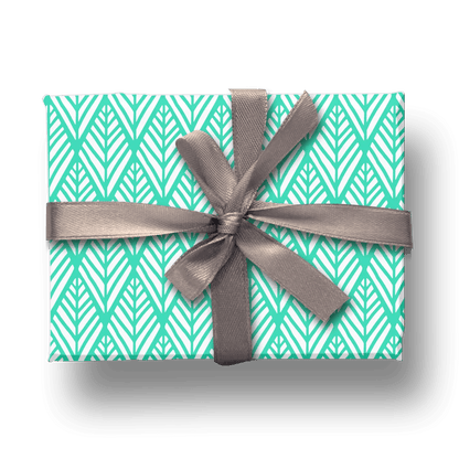 Afrocentric Berry Summer Gift Wrap Set of Two (Teal) - Home Sweet Soul
