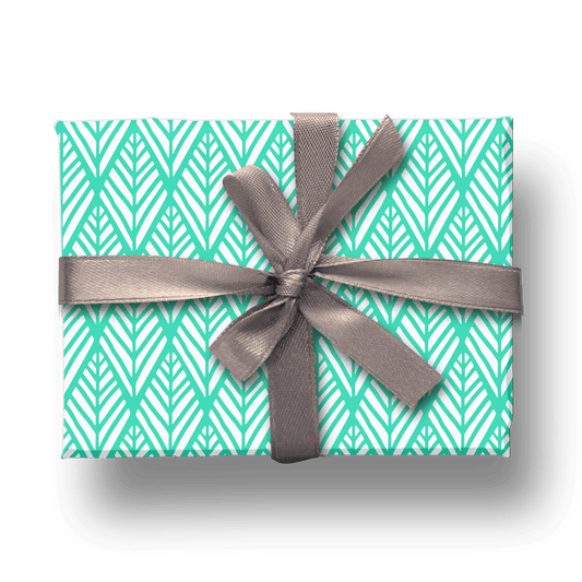 Afrocentric Berry Summer Gift Wrap Set of Two (Teal) - Home Sweet Soul