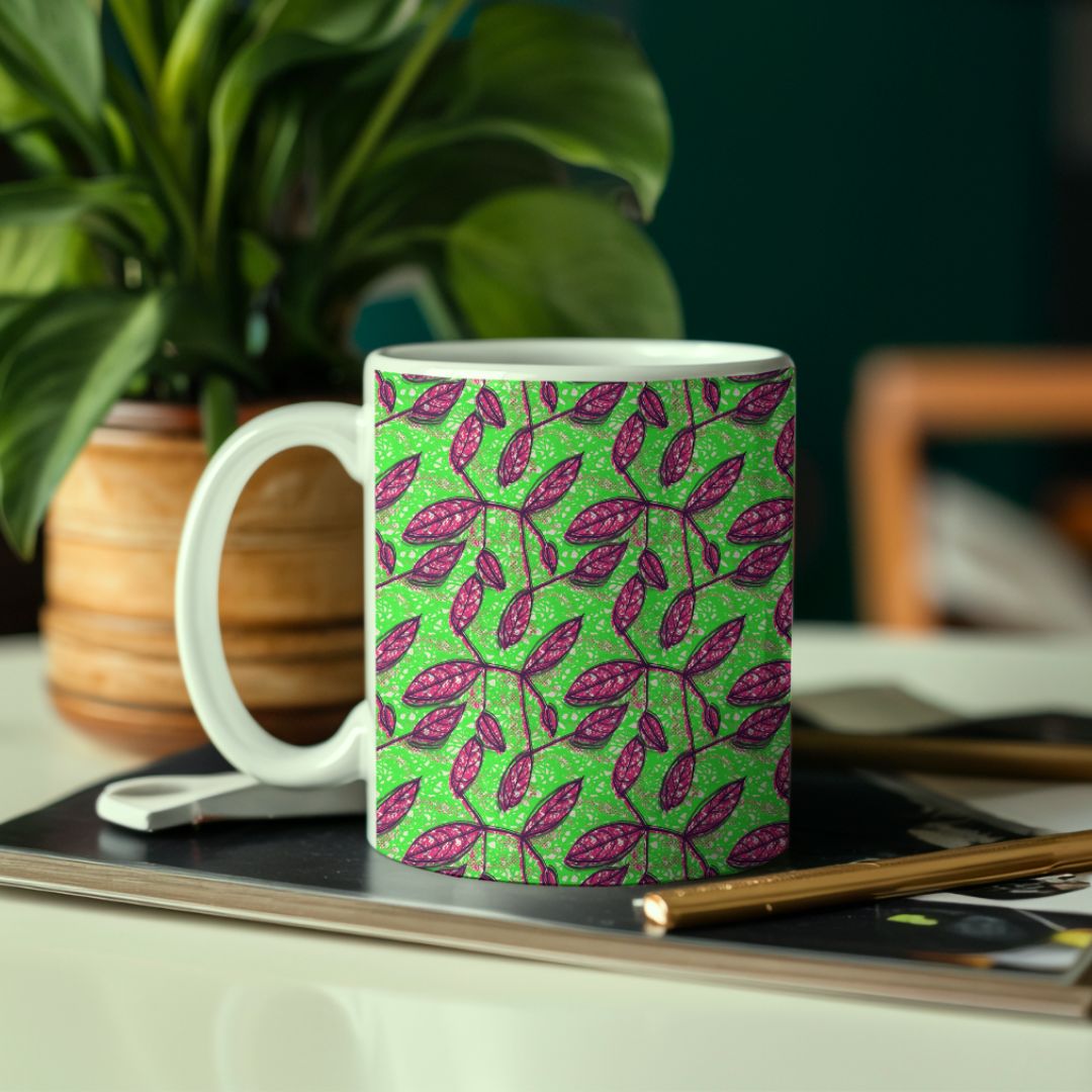 Saison Verte  Afrocentric 11oz Mug