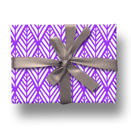 Afrocentric Berry Summer Gift Wrap Set of Two (Purple) - Home Sweet Soul