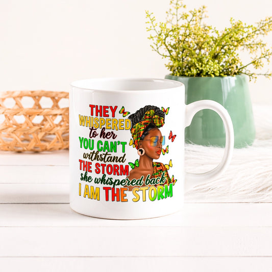 I Am The Storm - Afrocentric Mug