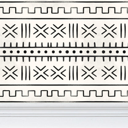 Tribal Wallpaper (Mono) - Home Sweet Soul