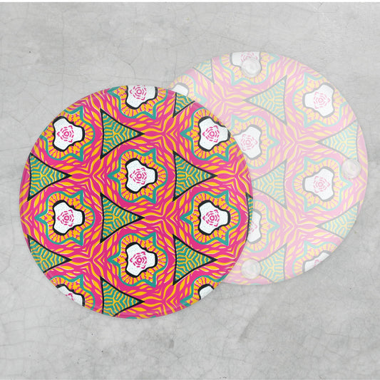 Glass Coaster - Bloom In Bold