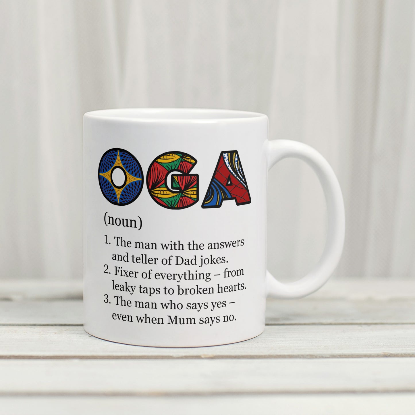 “Oga” Definition Mug – 11oz Ceramic