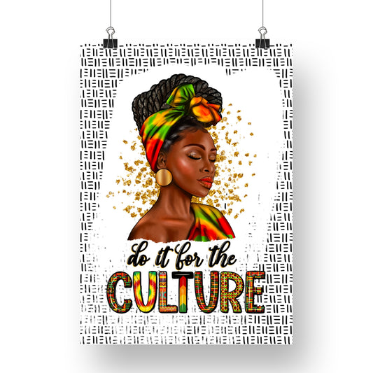 'For The Culture' Art Print