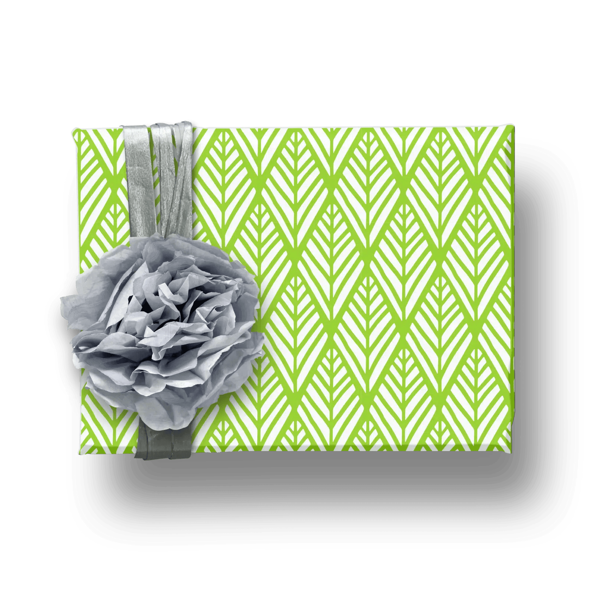 Afrocentric Citrus Summer Gift Wrap Set of Two (Green) - Home Sweet Soul