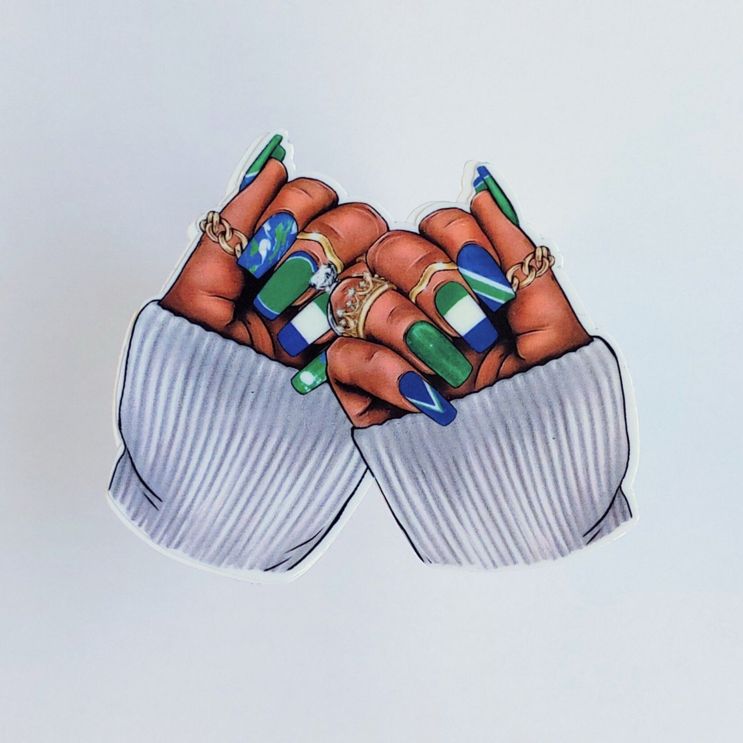 Sierra Leone Nails Sticker