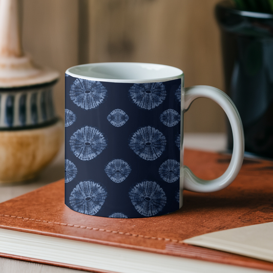 Blue Gara Inspired Mug - Sierra Leone