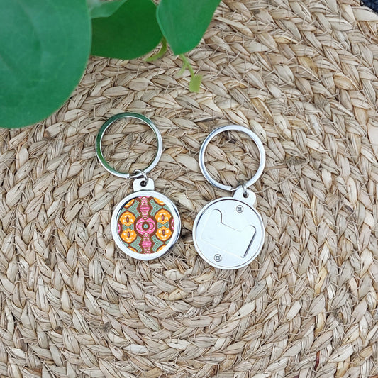 Boyoma Flow Afrocentric Bottle Opener Keyring