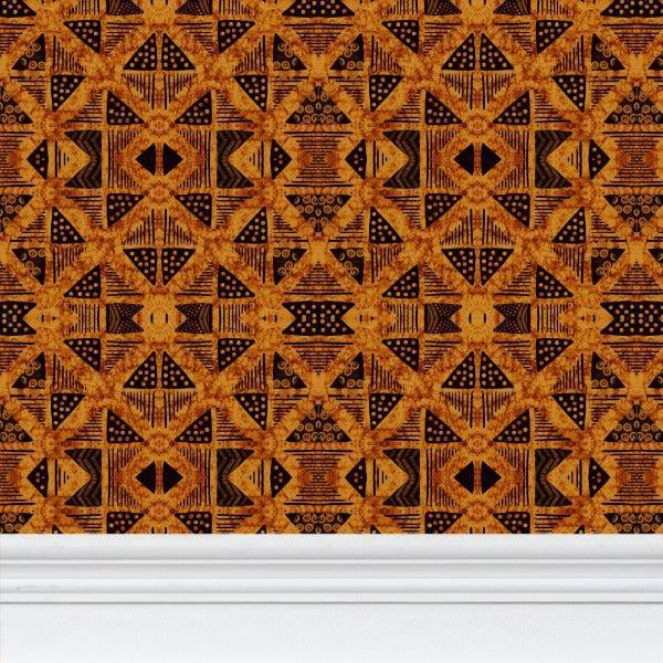 Bronze Earth Afrocentric Wallpaper - Home Sweet Soul