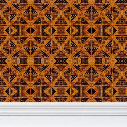 Bronze Earth Afrocentric Wallpaper - Home Sweet Soul