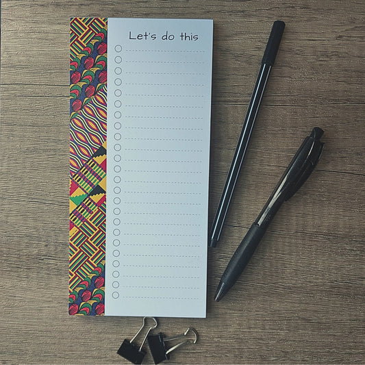 Let's do this - Afrocentric Listpad