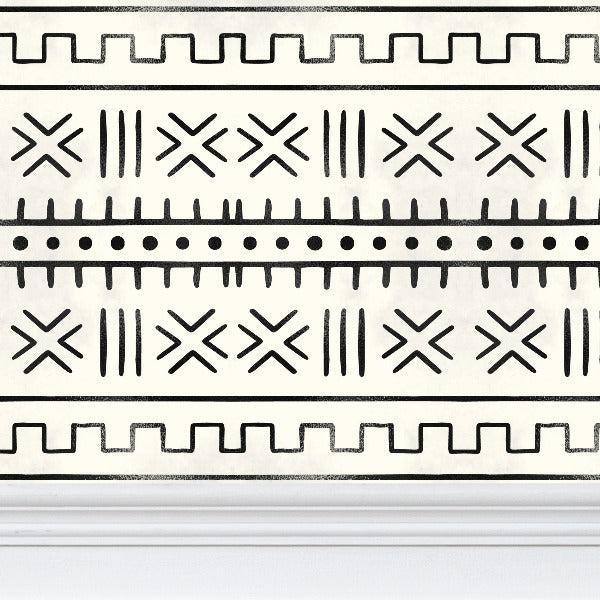 Tribal Wallpaper (Mono) - Home Sweet Soul
